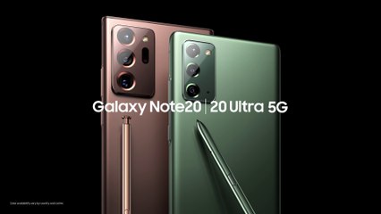 Galaxy Note20 Ultra Official Introduction Film  Samsung_
