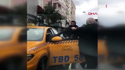 İstanbul'un göbeğinde yumruklar konuştu