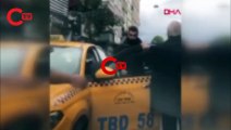 İstanbul'da trafikte yumruk yumruğa kavga kamerada