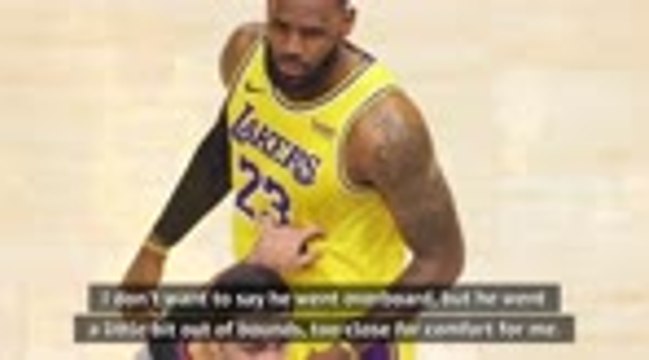 LeBron lifts lid on fan altercation during Lakers win
