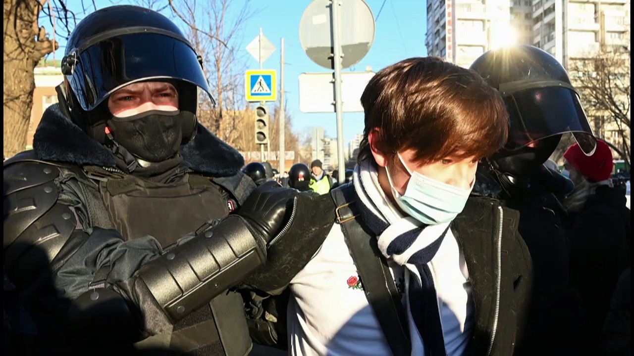 Nawalny-Anhörung: Festnahmen in Moskau