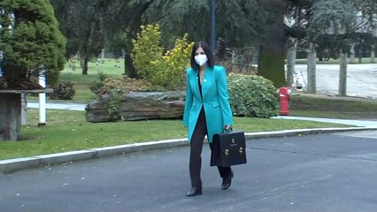 Carolina Darias llega a Moncloa como ministra de Sanidad