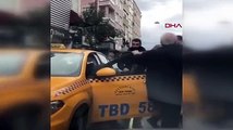 İstanbul'da trafikte yumruk yumruğa kavga!