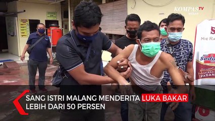 Ini Wajah Suami Sadis Yang Tega Bakar Istrinya