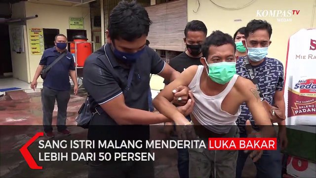 Ini Wajah Suami Sadis Yang Tega Bakar Istrinya