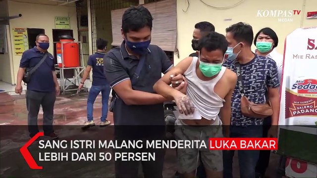 Detik-Detik Saat Suami Sadis Bakar Istri