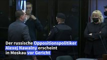 Nawalny vor Gericht: Muss der Kreml-Kritiker lange in Haft?