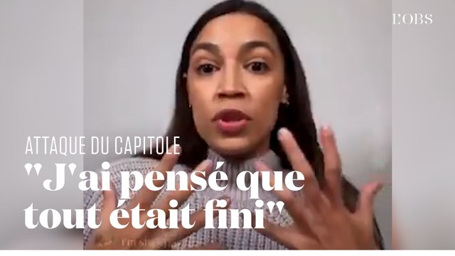AOC raconte son traumatisme de l'invasion du Capitole