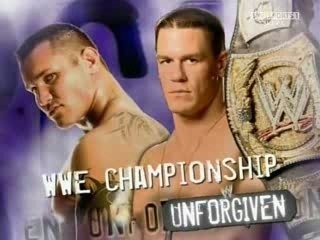 John Cena vs Randy Orton story before Unforgiven 2007