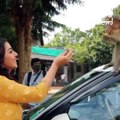 Actress Nikki Galrani’s Cute Conversation With Monkeys Goes Viral