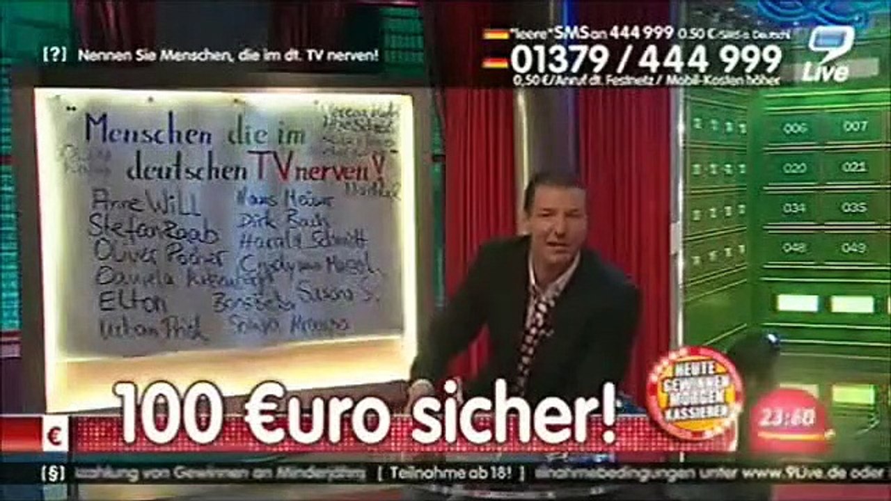 9Live - Max Schradin singt und tanzt zur Sesamstraße