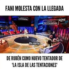 Fani Carbajo, ¿celosa? Su reacción al ver que Rubén es el nuevo tentador de 'La Isla de las tentaciones'