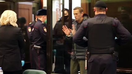Navalni comparece ante el tribunal de Moscú