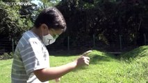 Un niño colombiano amenazado de muerte por su activismo medioambiental