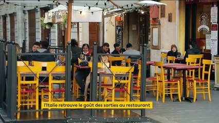 Italie : la vie reprend avec la réouverture des restaurants