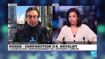 Download Video: Comparution d'Alexeï Navalny : l'audience sur l'emprisonnement de l'opposant a débuté