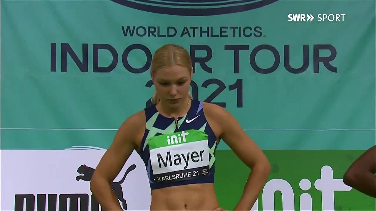 Lisa Mayer - Leichtathletik Indoor Meeting Karlsruhe 2021