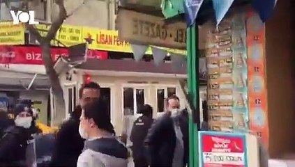 Ankara'da Boğaziçi'ne destek için toplanan öğrencilere polis müdahalesi