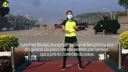 Une prof de fitness filme par mégarde le coup d’État en Birmanie