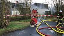 Incendie au centre de valorisation des déchets