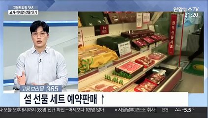 [고용브리핑365] 고가, 비대면 선물 인기