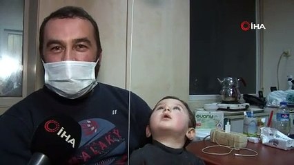 Suriyeli bebeği ölümden polis kurtardı