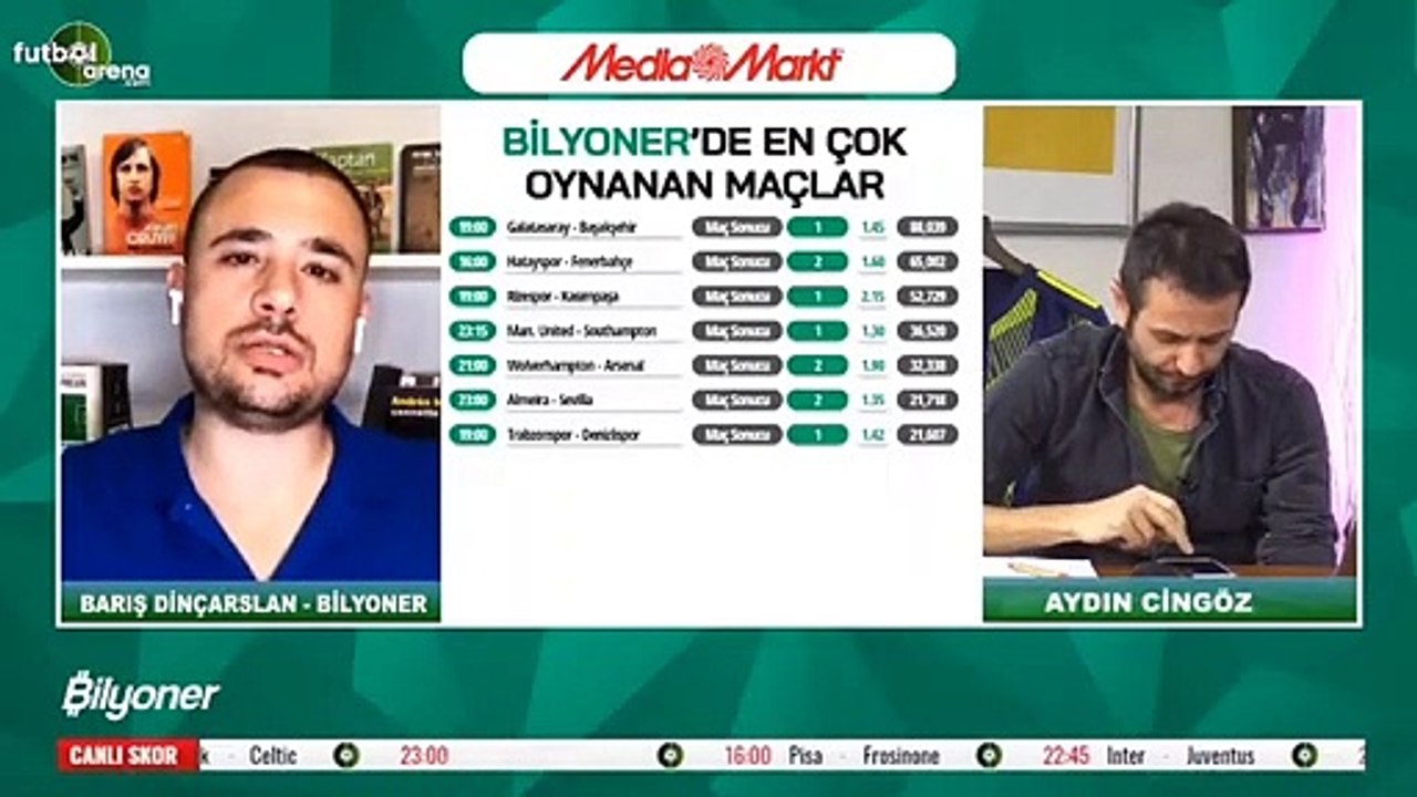 Barış Dinçarslan, Hatayspor - Fenerbahçe maçı için tahminini yaptı