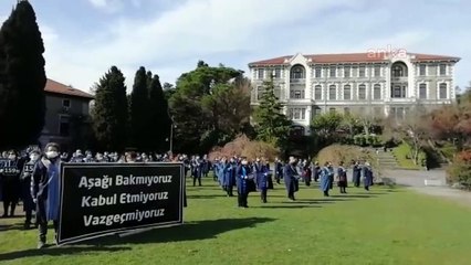 BOĞAZİÇİLİ HOCALAR AŞAĞI BAKMIYORUZ, KABUL ETMİYORUZ, VAZGEÇMİYORUZ