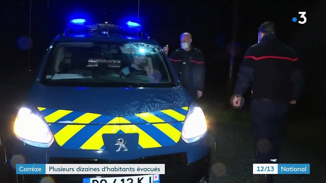 Inondations : plusieurs dizaines d'évacuations en Corrèze