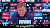 Ronald Koeman tend la main à Samuel Umtiti