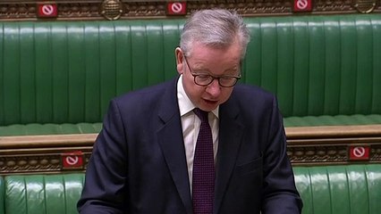 Gove: EU actions over Irish border 'eroded' trust
