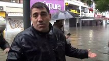 İzmir'i vuran sel felaketiyle esnaf ve vatandaş çaresiz kaldı
