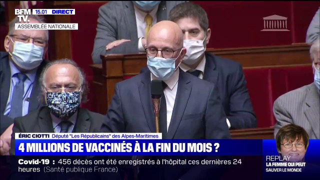 Éric Ciotti (LR): Combien de Français seront vaccinés à la fin du mois de février ?