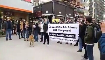 Boğaziçili öğrencilere Eskişehir'den de destek geldi: "Ali İsmail Korkmaz'ın şehrinden selam olsun"