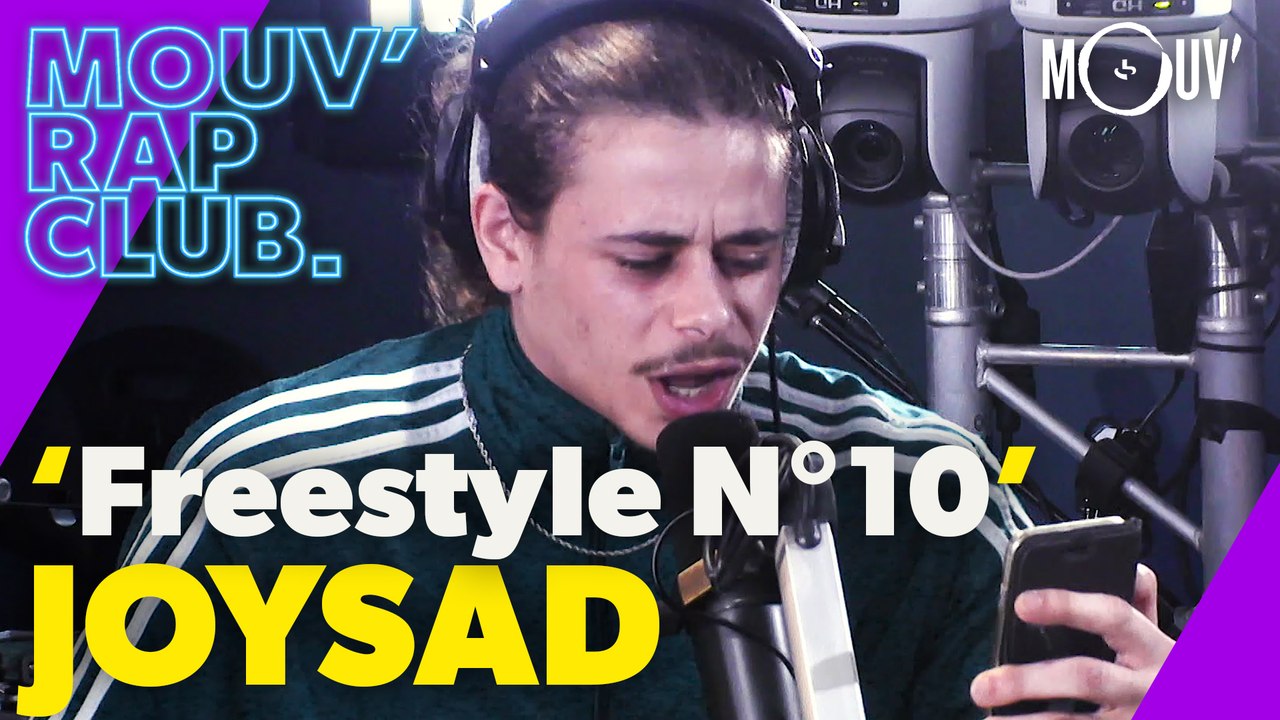 JOYSAD : "Freestyle N°10" de Booba (Live @Mouv' Rap Club)