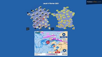 bulletin meteo du mardi 2 février 2021