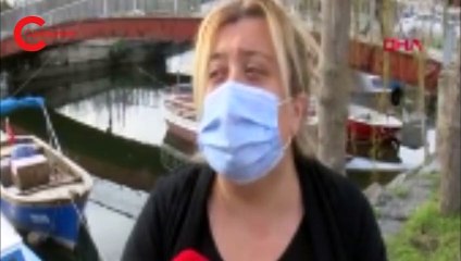 Küçükçekmece Gölü'nde iple bağlanmış halde köpek cesedi bulundu
