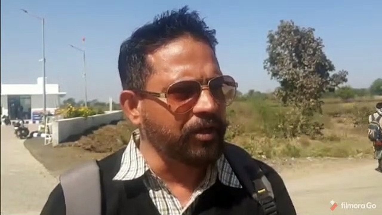 एडकॉन कंपनी की लापरवाही से सडक दुर्घटना में अभि...