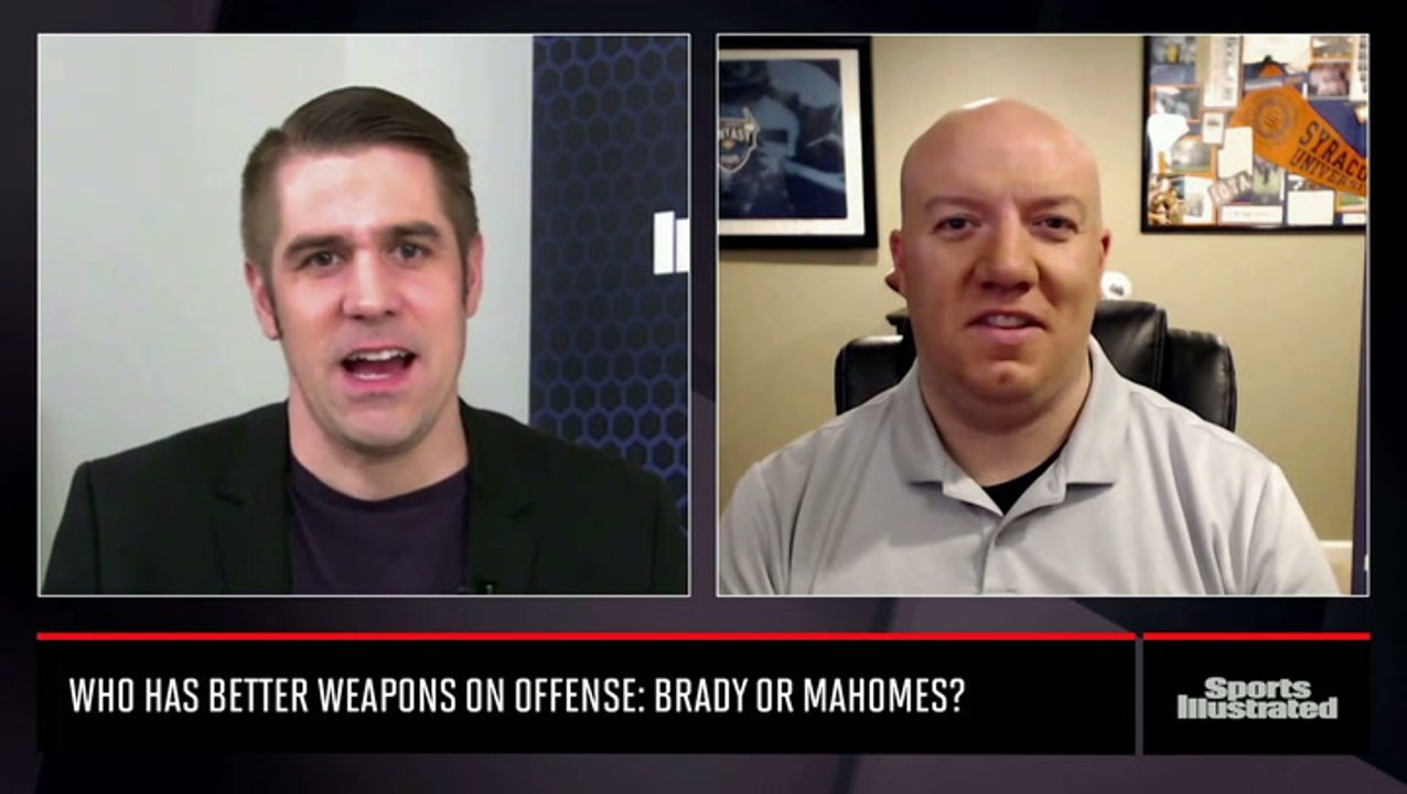 Does Tom Brady Have Better Offensive Weapons Than Patrick Mahomes?