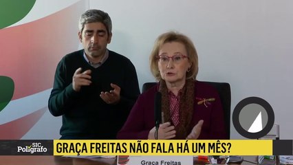 Polígrafo SIC: O 'desaparecimento' de Graça Freitas