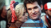 Kurt Russell Recalls Putting His 'Worst Foot Forward' When He Met Goldie Hawn