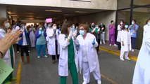 Sanitarios protestan por retrasos en segunda dosis en Lorca