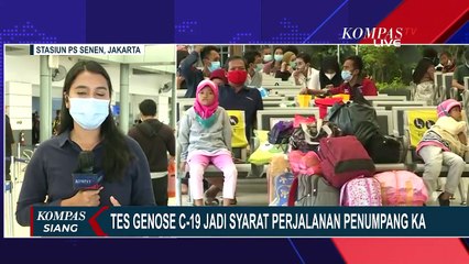 Tes GeNose C19 Jadi Syarat Penumpang Naik Kereta