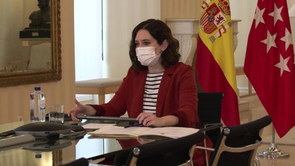 Ayuso se reúne con el sector cultural