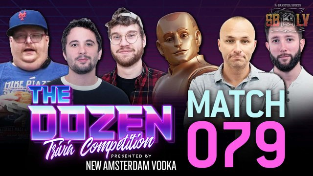 Frank the Tank And Kirk Minihane Meet For First Time In Intense Trivia Match (The Dozen pres. by New Amsterdam: Episode 079)