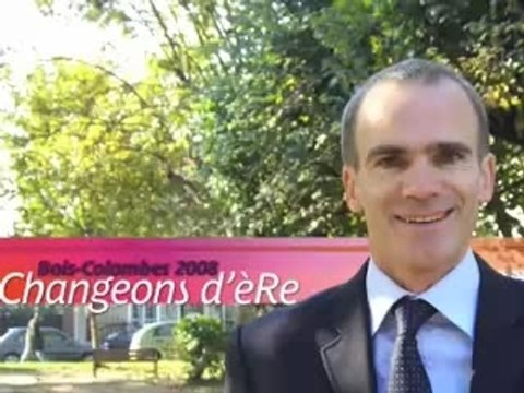 Hubert Védrine soutient Bois Colombes 2008