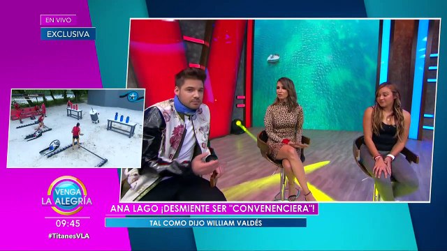 Ana Lago nos visitó para hablar sobre Exatlón, ¡y así se calentaron los ánimos! | Venga La Alegría