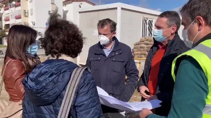 Infraestructuras inicia las obras de adecuación de la zona verde de Llanos Virgen del Mar