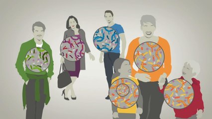 O papel dos micróbios no nosso corpo