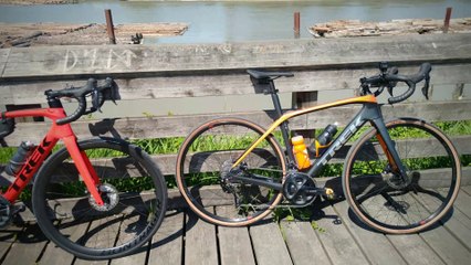 2021 Domane Upgrades Part 1 - Campagnolo rotors, oil slick cassette, Paradigm elite wheelset.